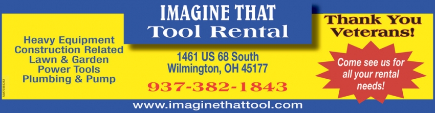 Imagine That Tool Rental