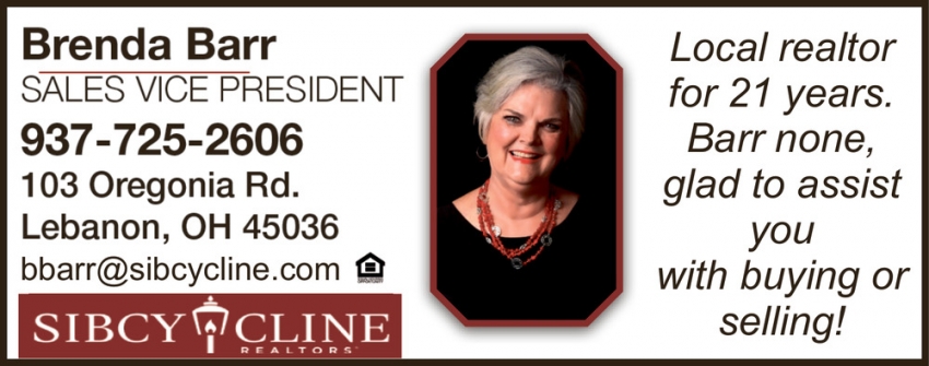 Brenda Barr - Sibcy Cline Realtors