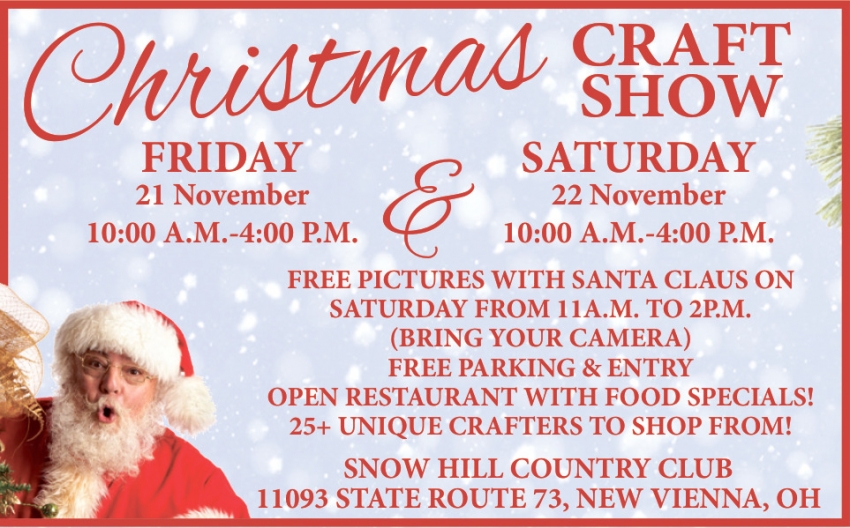 Christmas Craft Show (november 22, 2025)