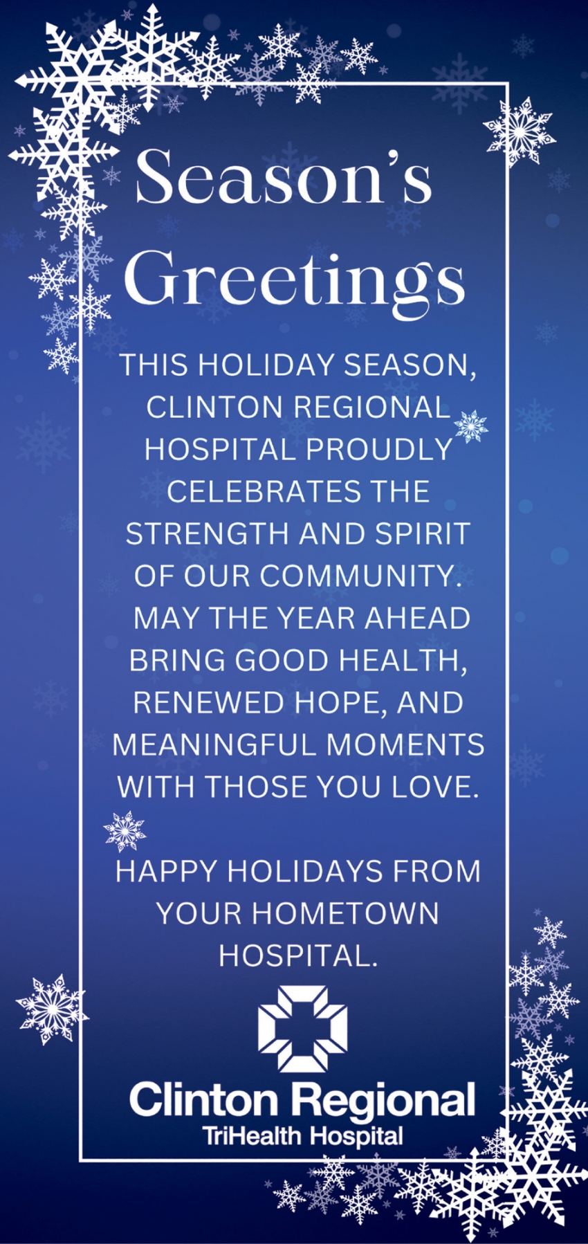 TriHealth Clinton Regional Hospital