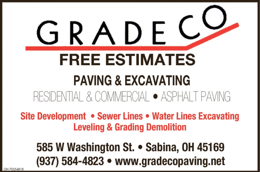 Grade Co Paving & Excavating