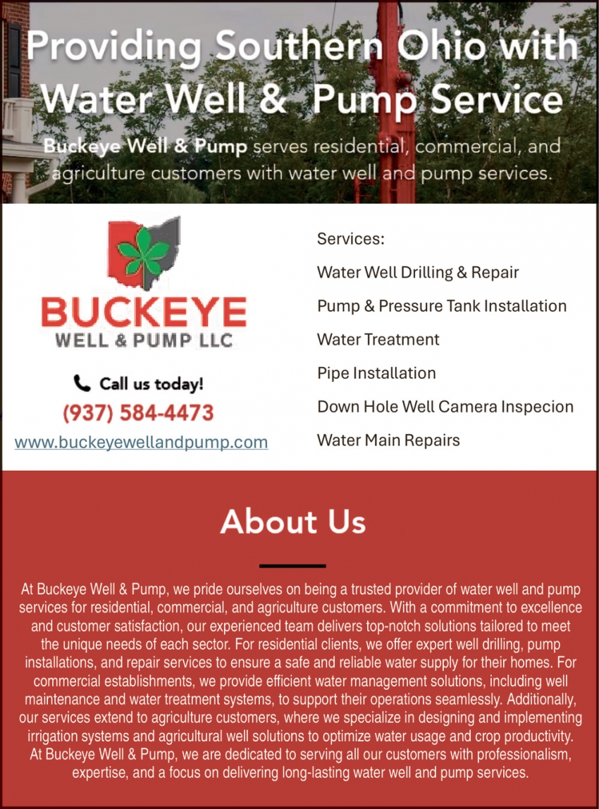 Buckeye Well & Pump LLC