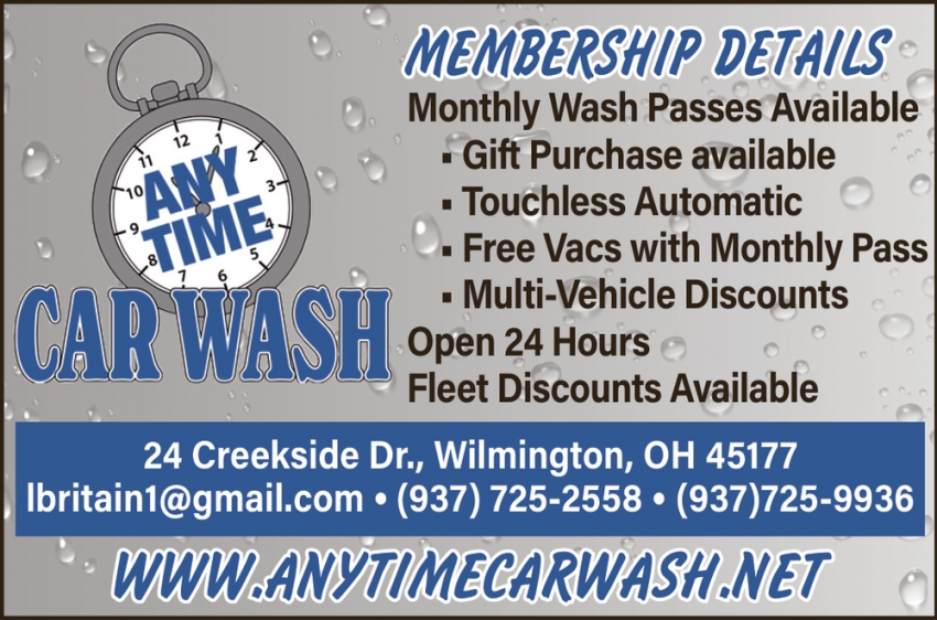 Any Time Car Wash / Laundry