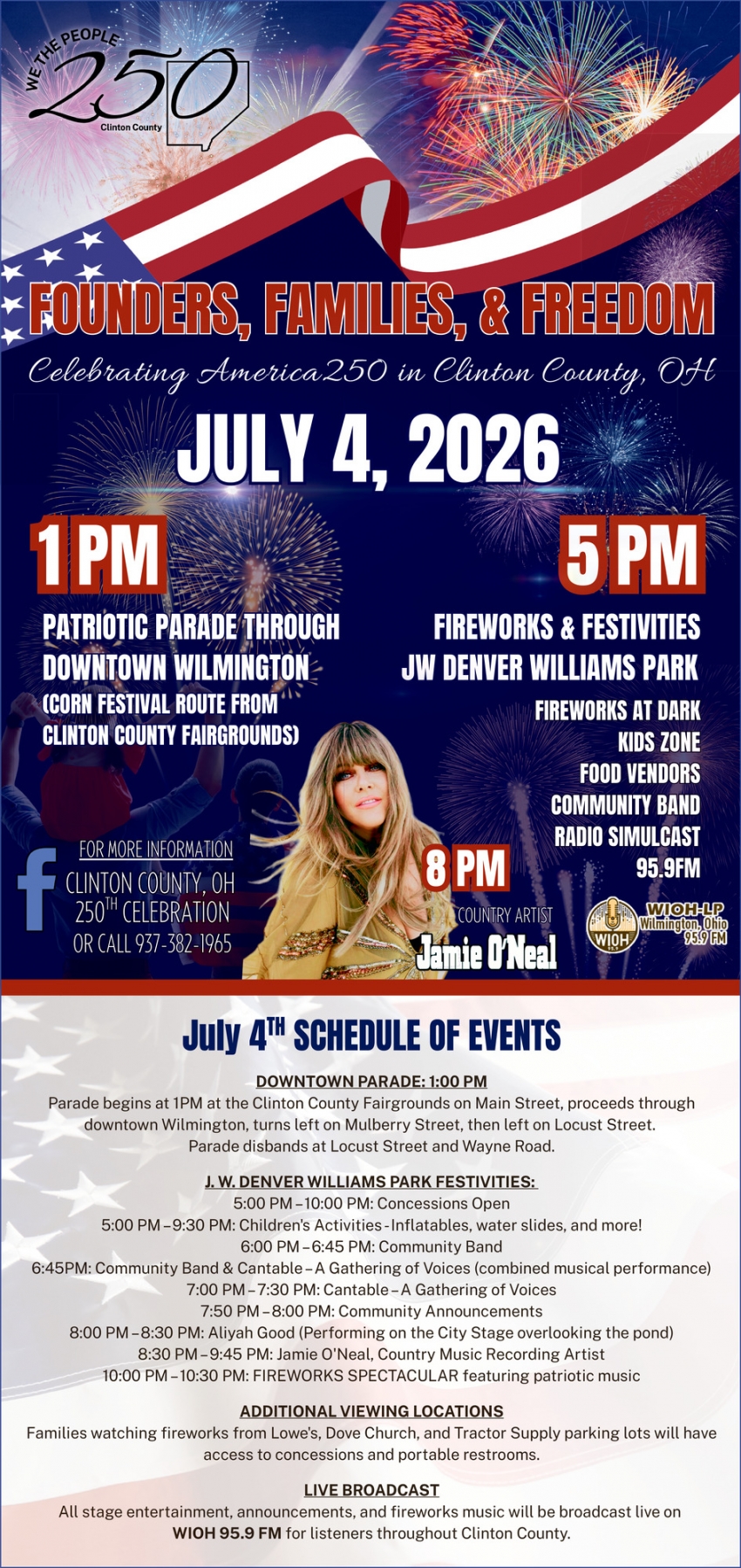 Founders, Families, & Freedom (July 4, 2026)