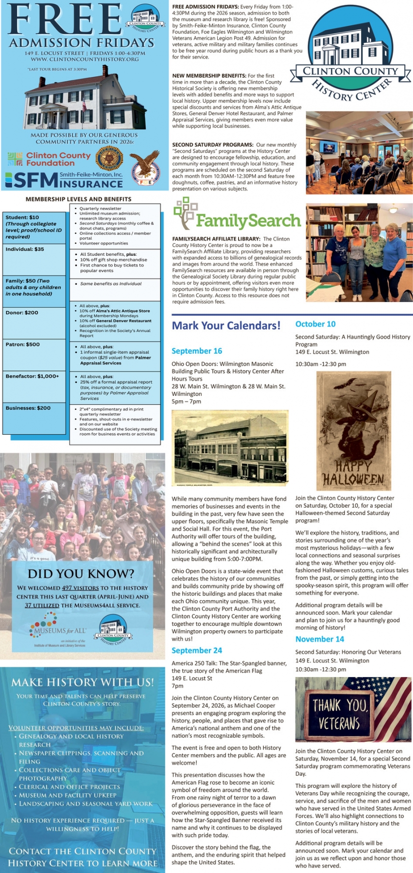 Clinton County History Center