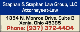 Attorneys at Law, Stephan & Stephan Law Group, LLC, Xenia, OH