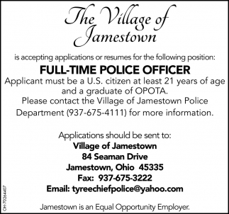 Part-Time Police Officer