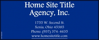 Home Site Title Agency
