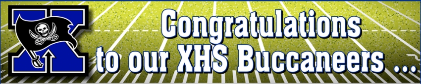Congratulations To Our XHS Buccaneers...