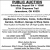 Public Auction