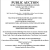 Public Auction