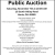 Public Auction  
