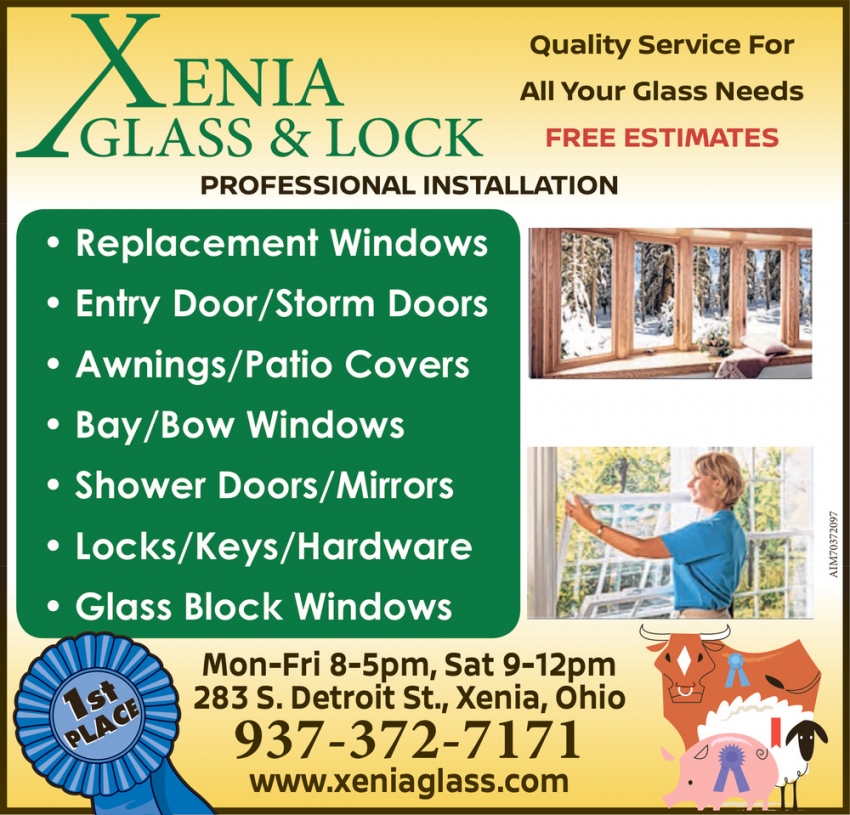 Xenia Glass & Lock