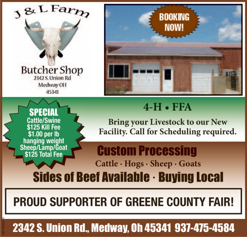 J&L Farm Butcher Shop
