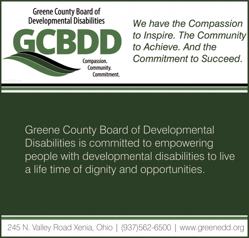 Greene County Board Of Developmental Disabilities