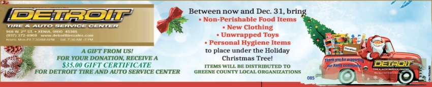 Detroit Tire & Auto Service Center