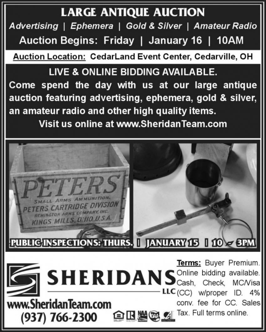 Sheridans LLC