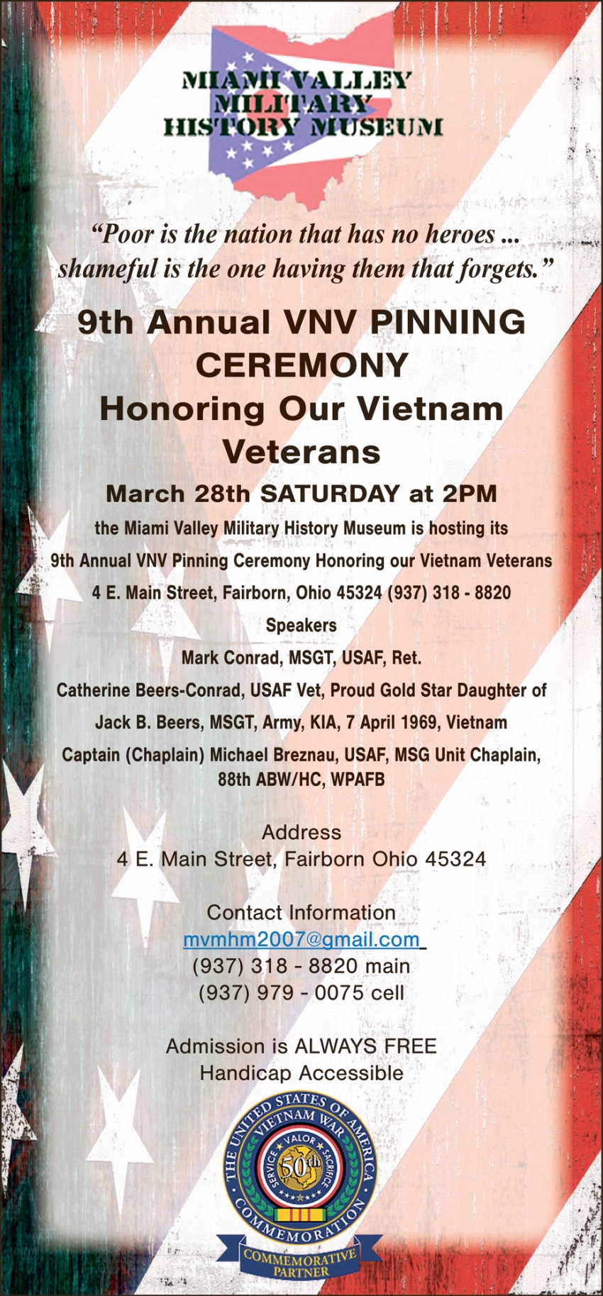 Miami Valley Military History Museum