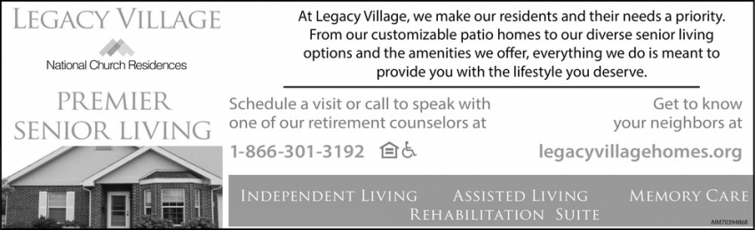 Legacy Village - National Church Residences