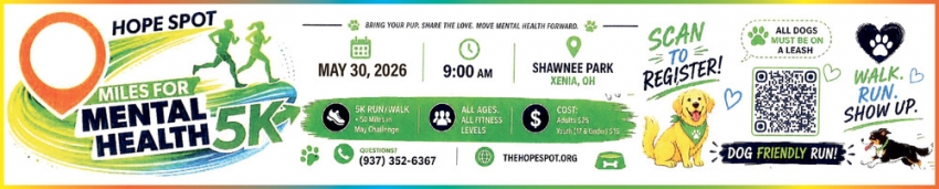 Miles for Mental Health 5K (May 30, 2026)