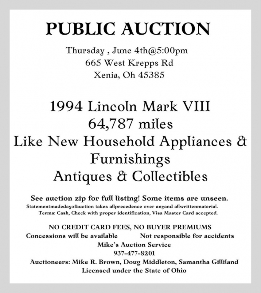 Mike's Auction Service