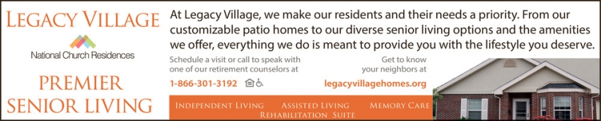 Legacy Village - National Church Residences