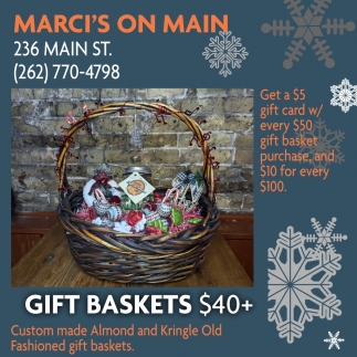 Gift Baskets $40+