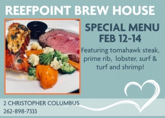 Reefpoint Brew House, Dining & Entertainment in Racine