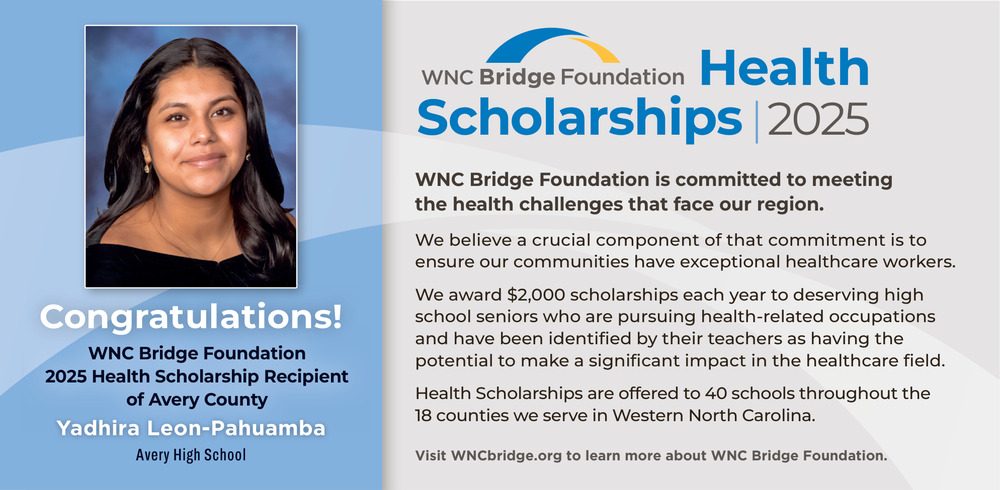 Health Scholarships, WNC Bridge Foundation, Asheville, NC