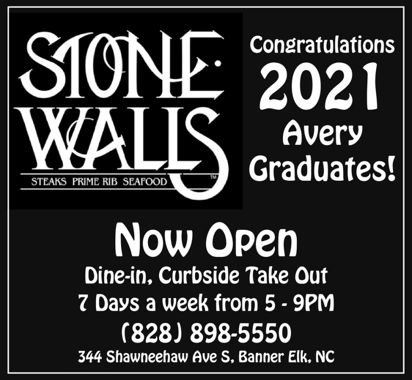 Congratulations 2021 Avery Graduates!