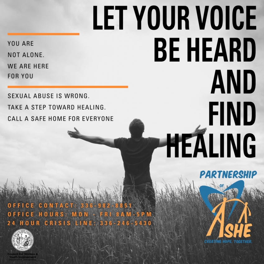 Let Your Voice Be Heard and Find Healing