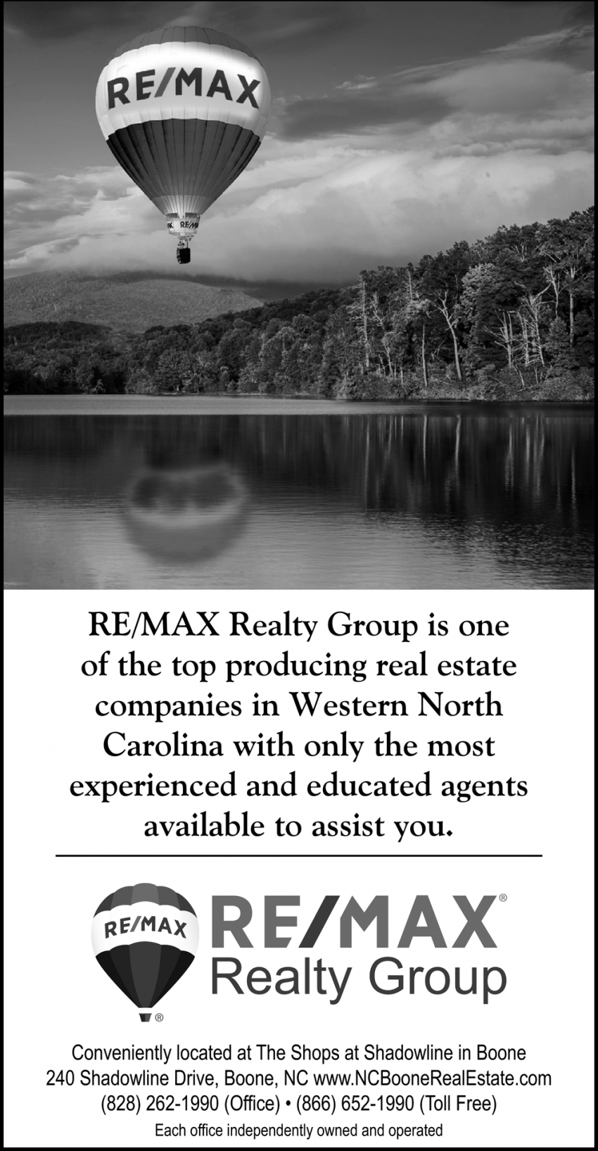One of the Top Producing Real Estate Companies in Western North Carolina