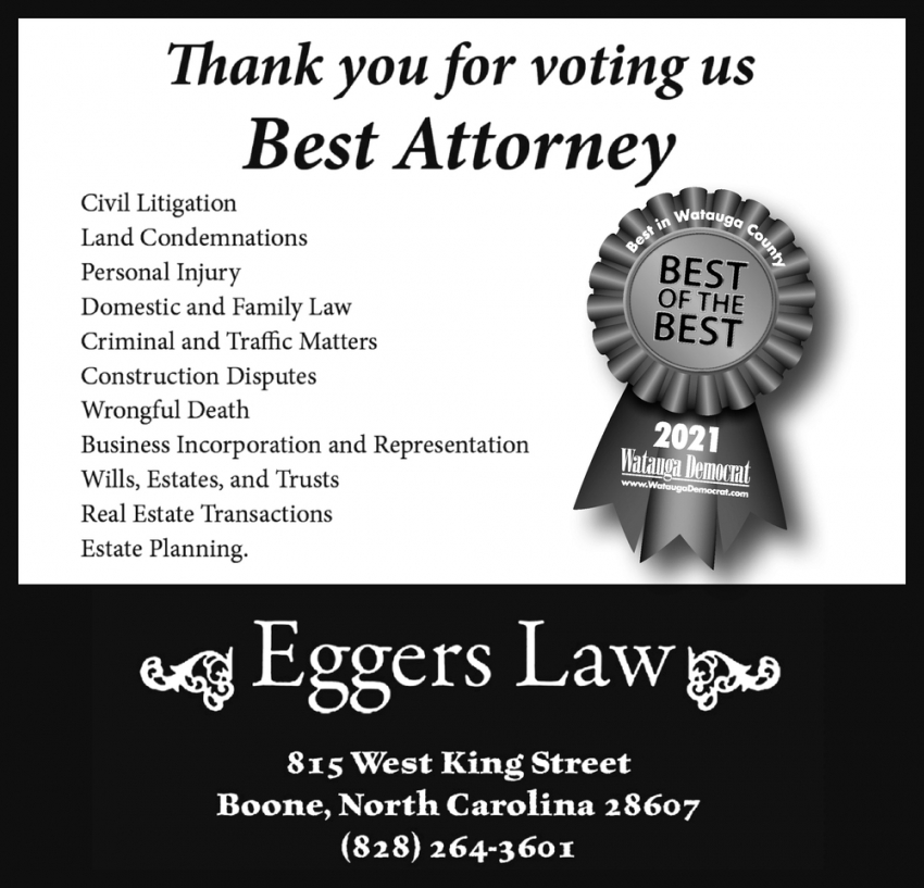 Thank You for Voting Us Best Attorney