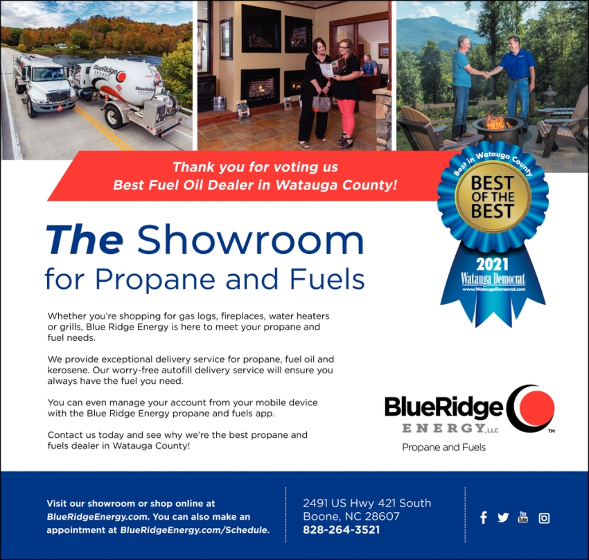 The Showroom For Propane And Fuels