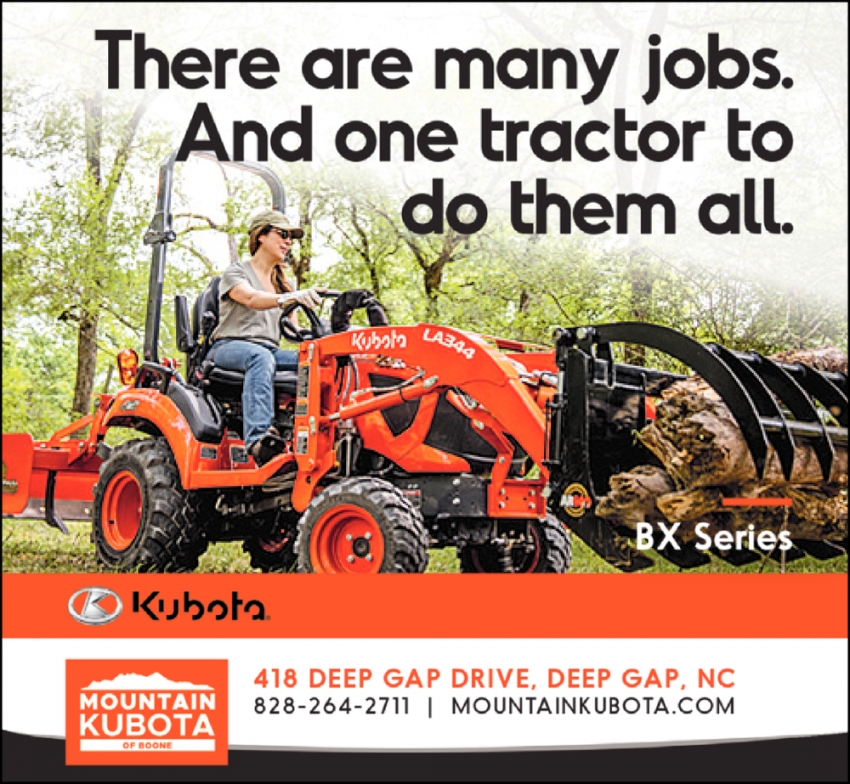 There Are Many Jobs. And One Tractor To Do Them All