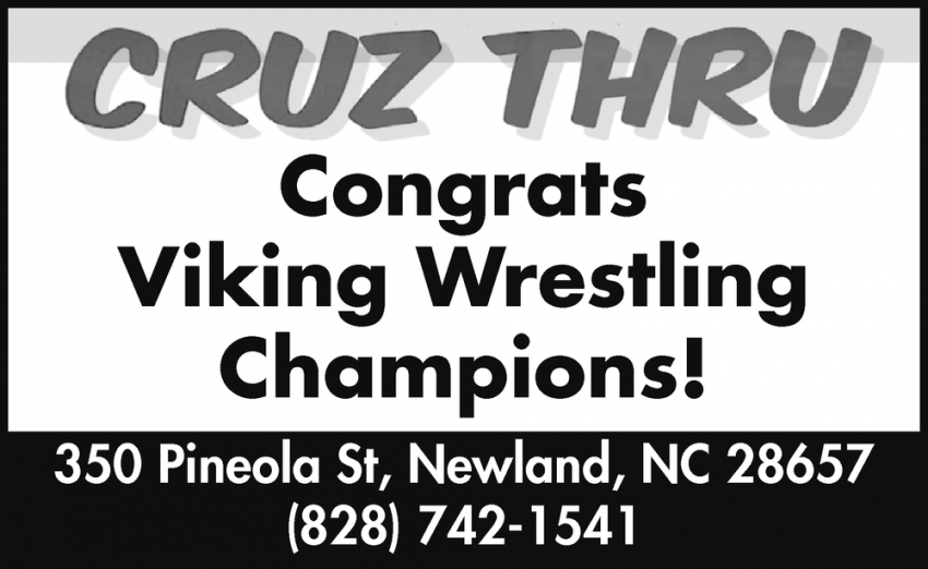 Congrats Viking Wrestling Champions