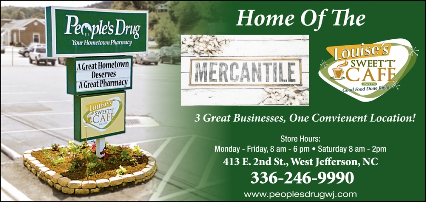 3 Great Businesses, One Convienent Location!