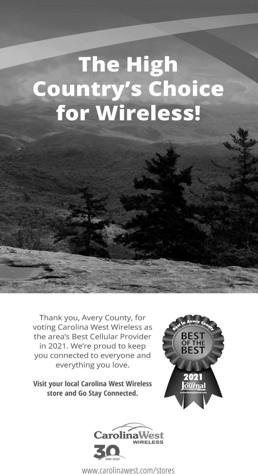 The High Country's Choice for Wireless!