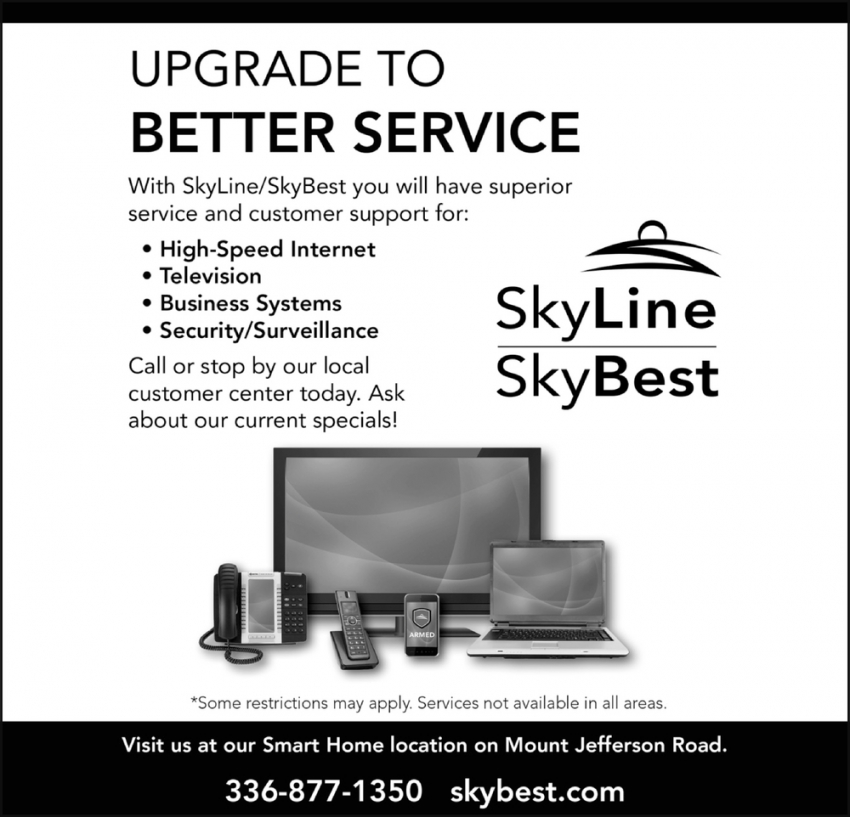 Upgrade to Better Service