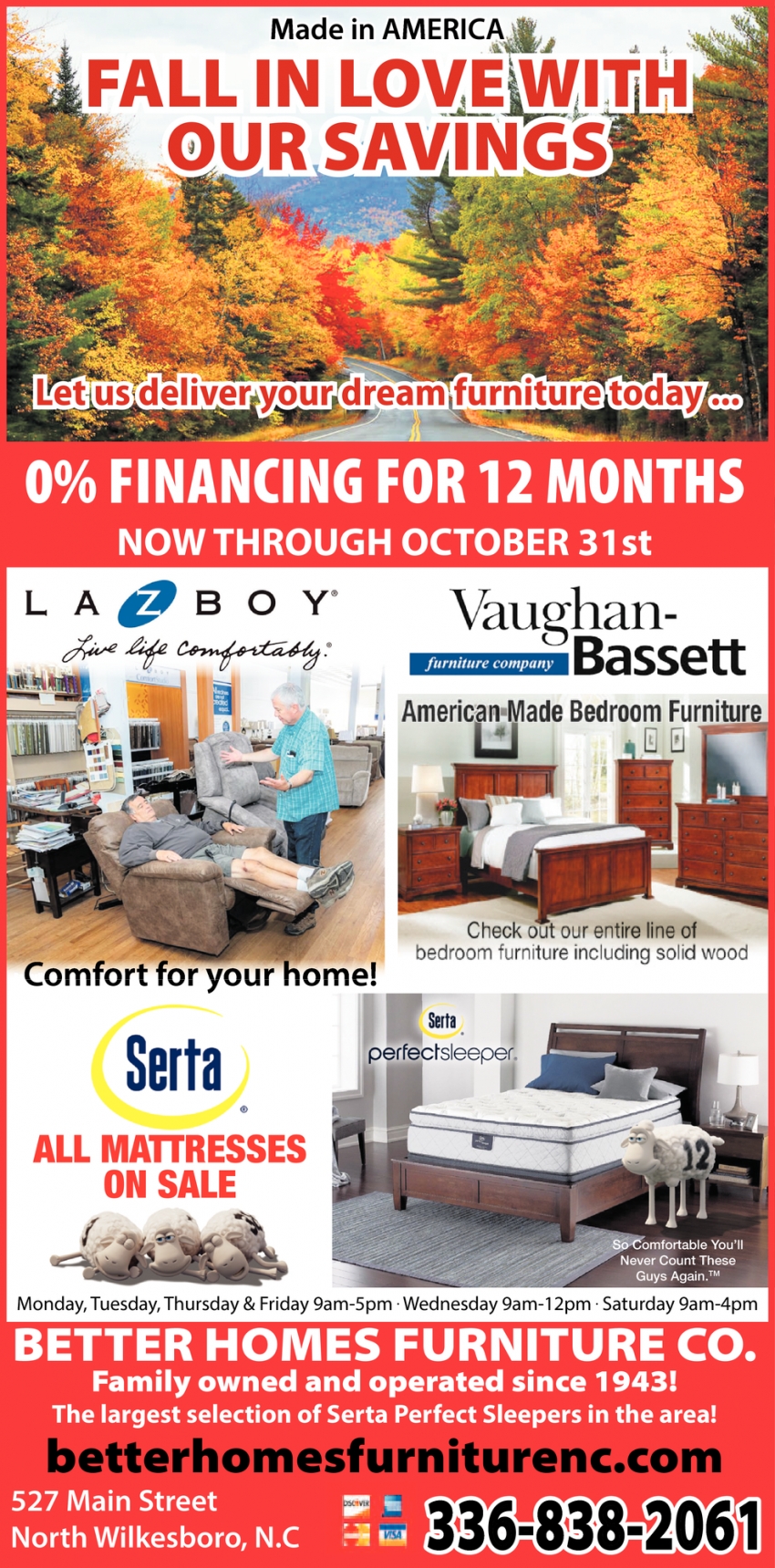 Fall In Love with Our Savings