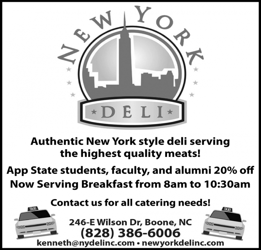 Authentic New York Style Deli Serving The Highest Quality Meats!