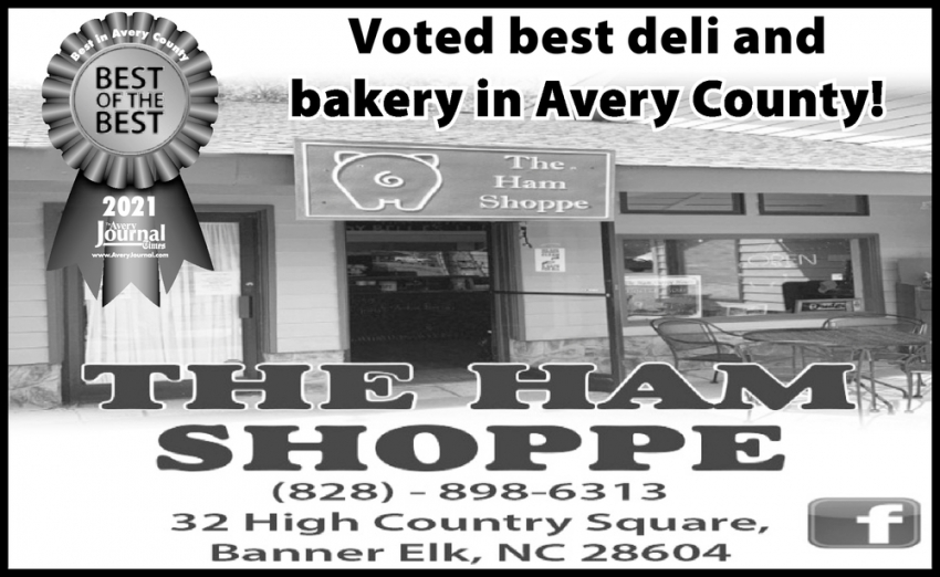 Voted Best Deli and Bakery in Avery County!