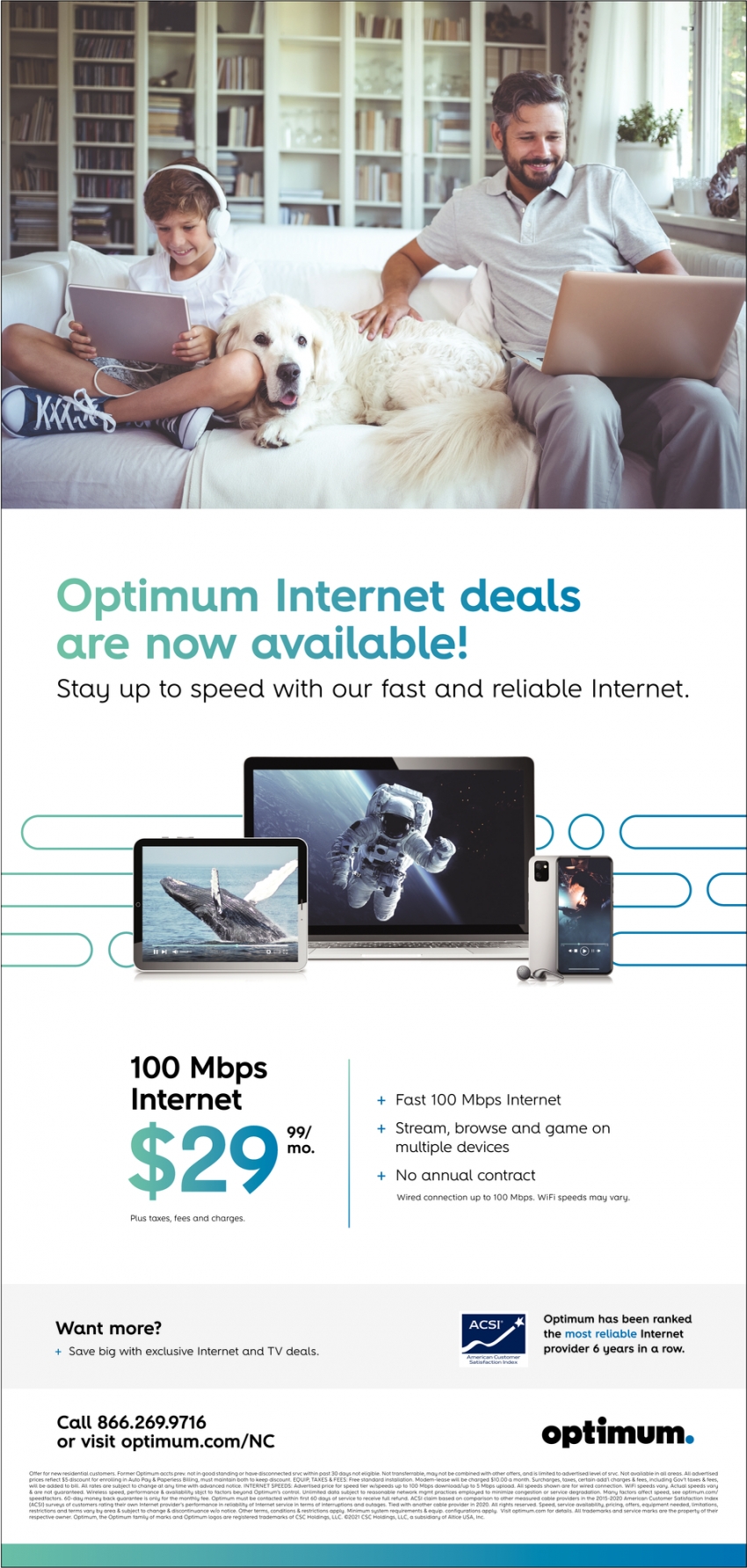 Optimum Internet Deals Are Now Available