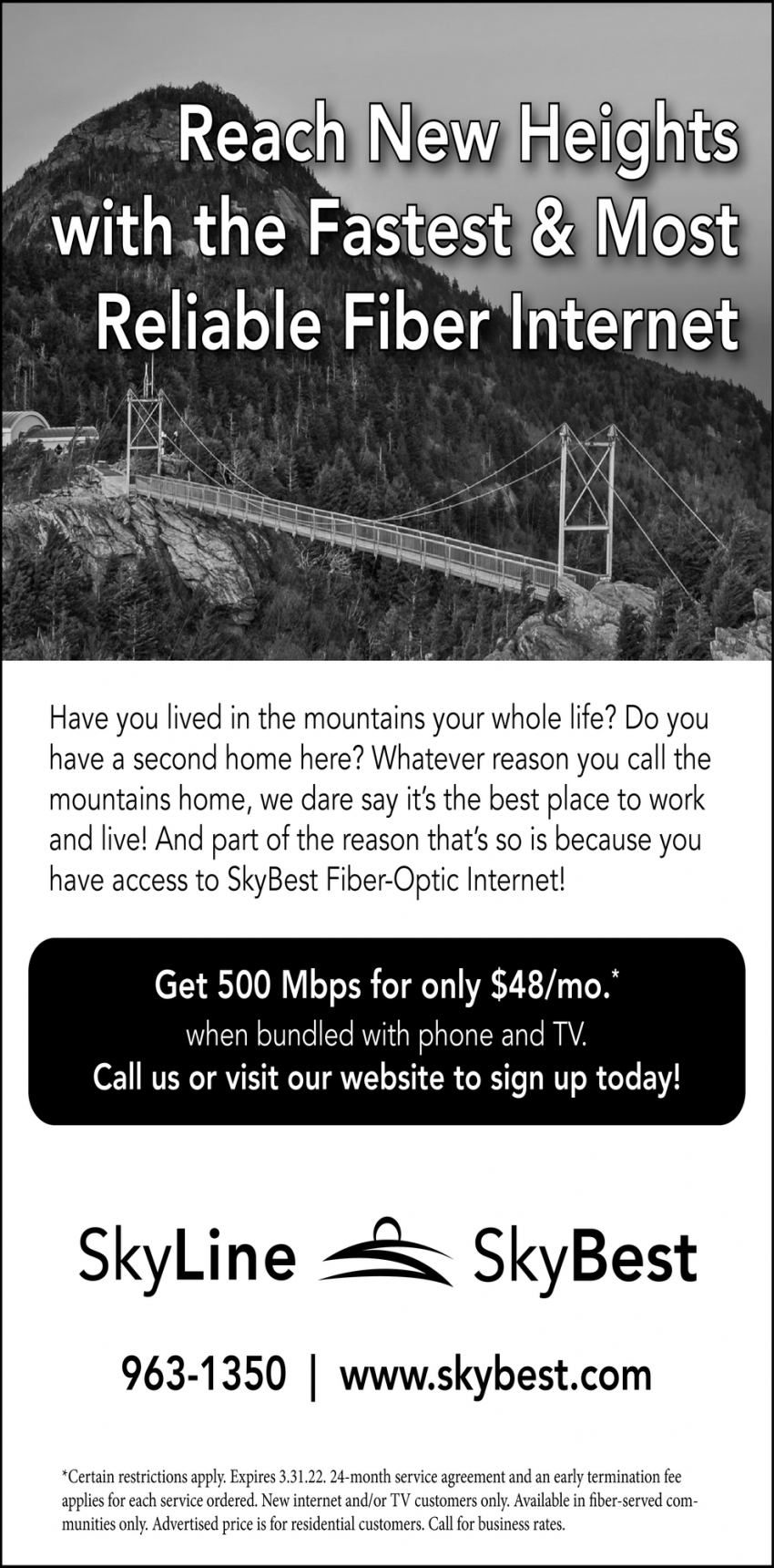 Reach New Heights with the Fastest & Most Reliable Fiber Internet
