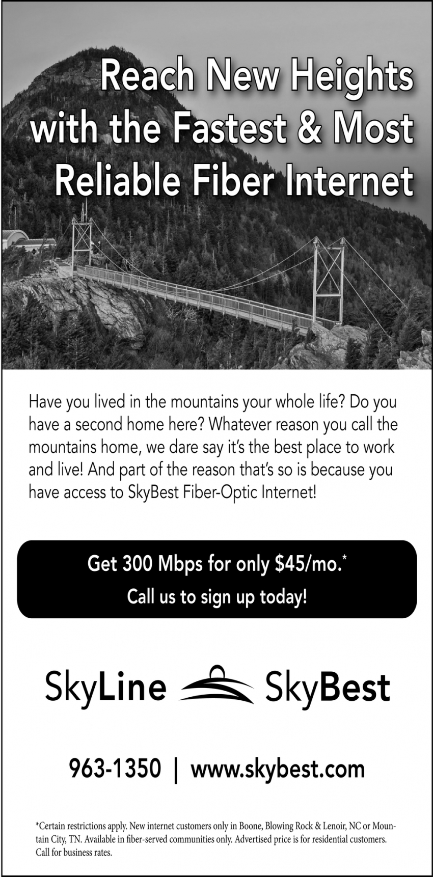Reach New Heights with the Fastest & Most Reliable Fiber Internet