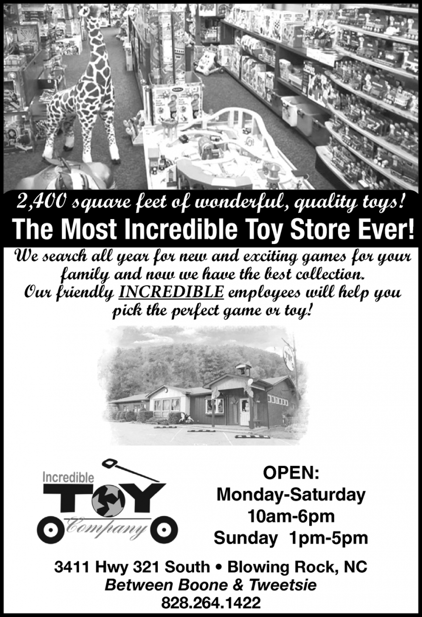 The Most Incredible Toy Store Ever!