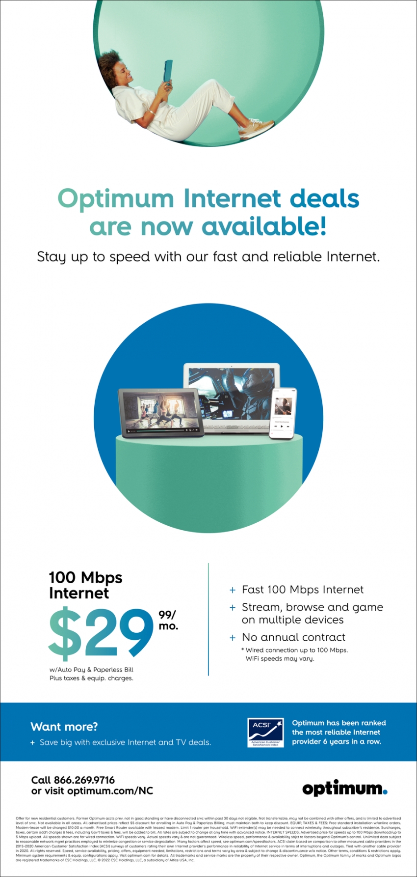 Optimum Internet Deals Are Now Available