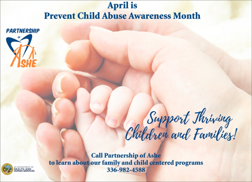 April Is Prevent Child Abuse Awareness Month