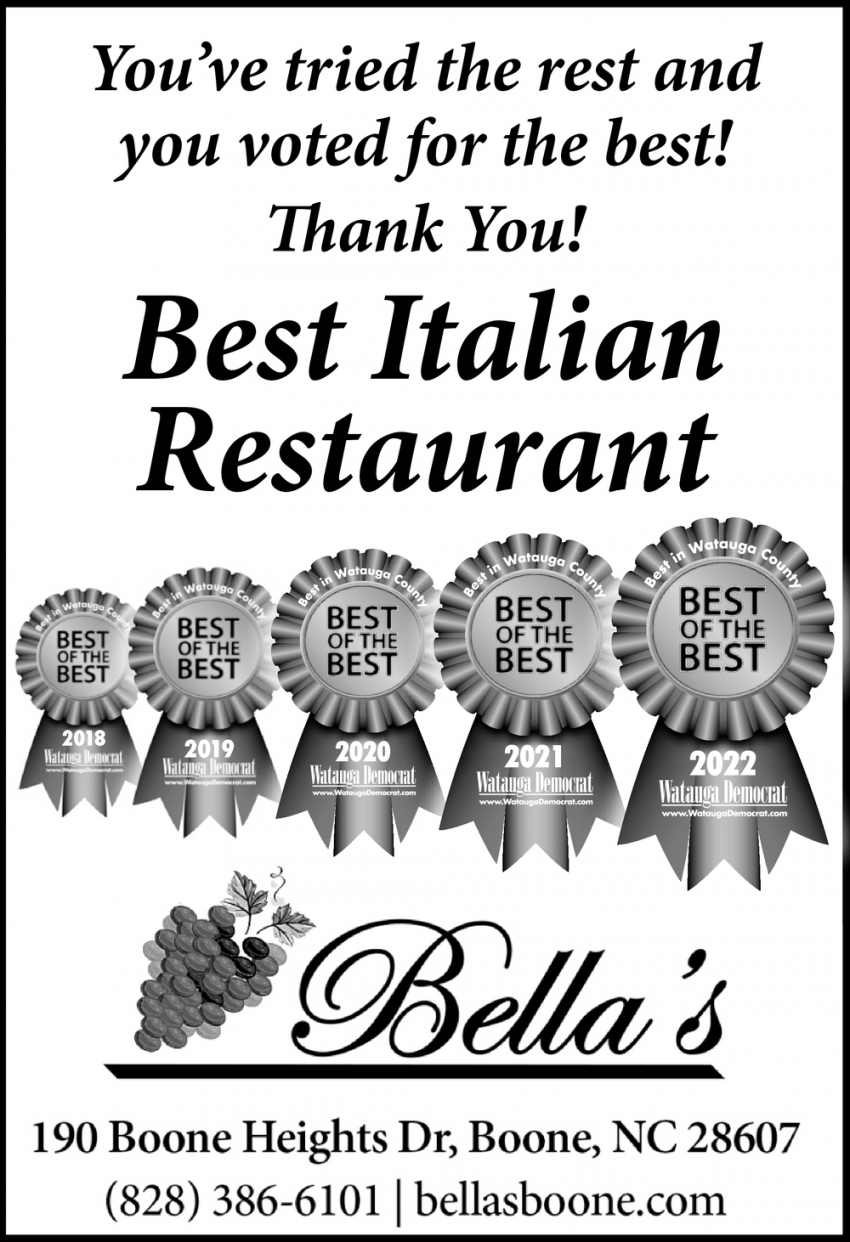 You've Tried The Rest And You Voted For The Best! Thank You!