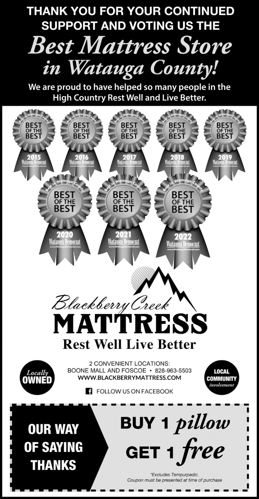 Best Mattress Store In Watauga County
